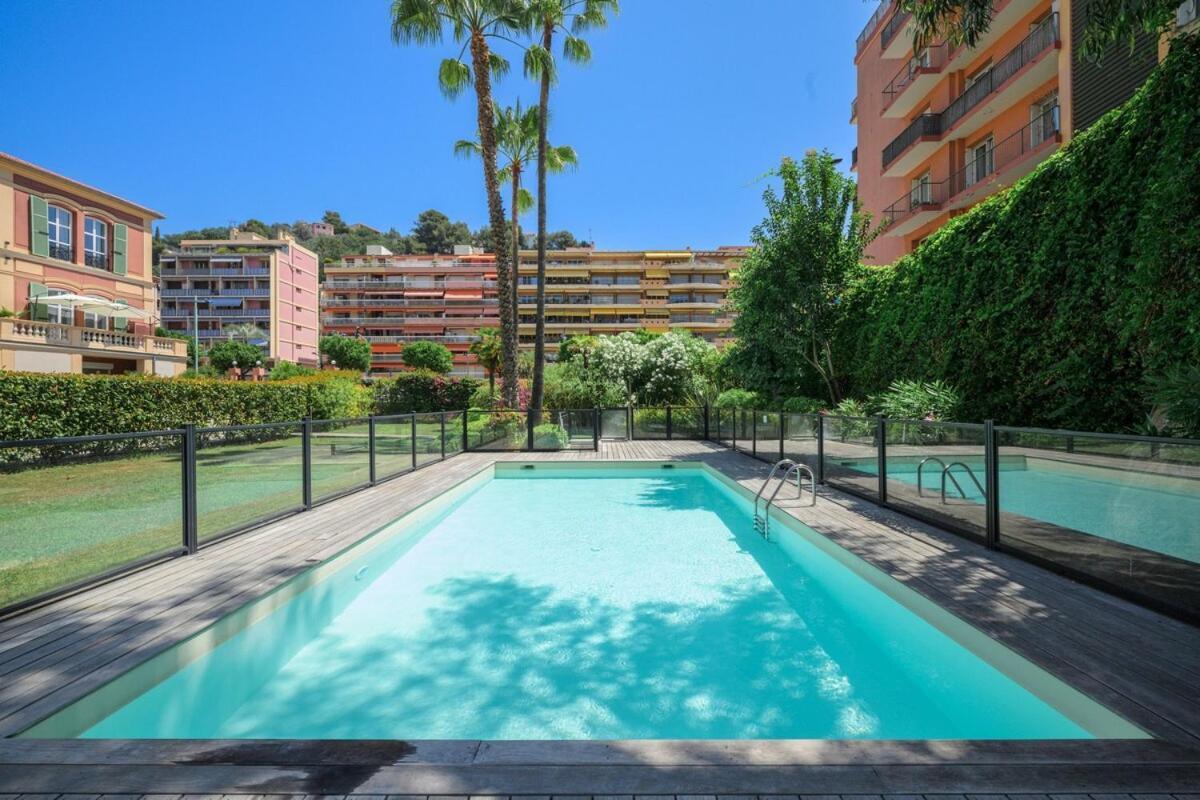 Appartement Le Coq Wagner - Garage - Swimming Pool à Menton Extérieur photo